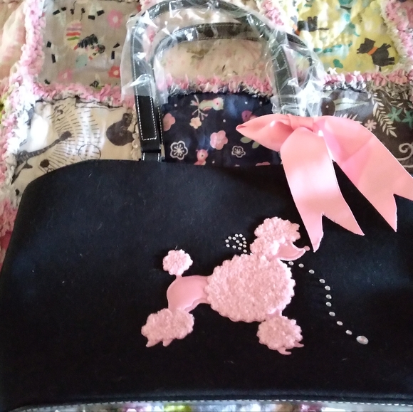 Womens vintage Poodle purse - Picture 1 of 4